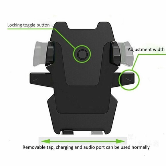 360° Car Phone Holder Windshield Dash Suction Cup Mount Stand For Cell Phone GPS - Picture 3 of 3